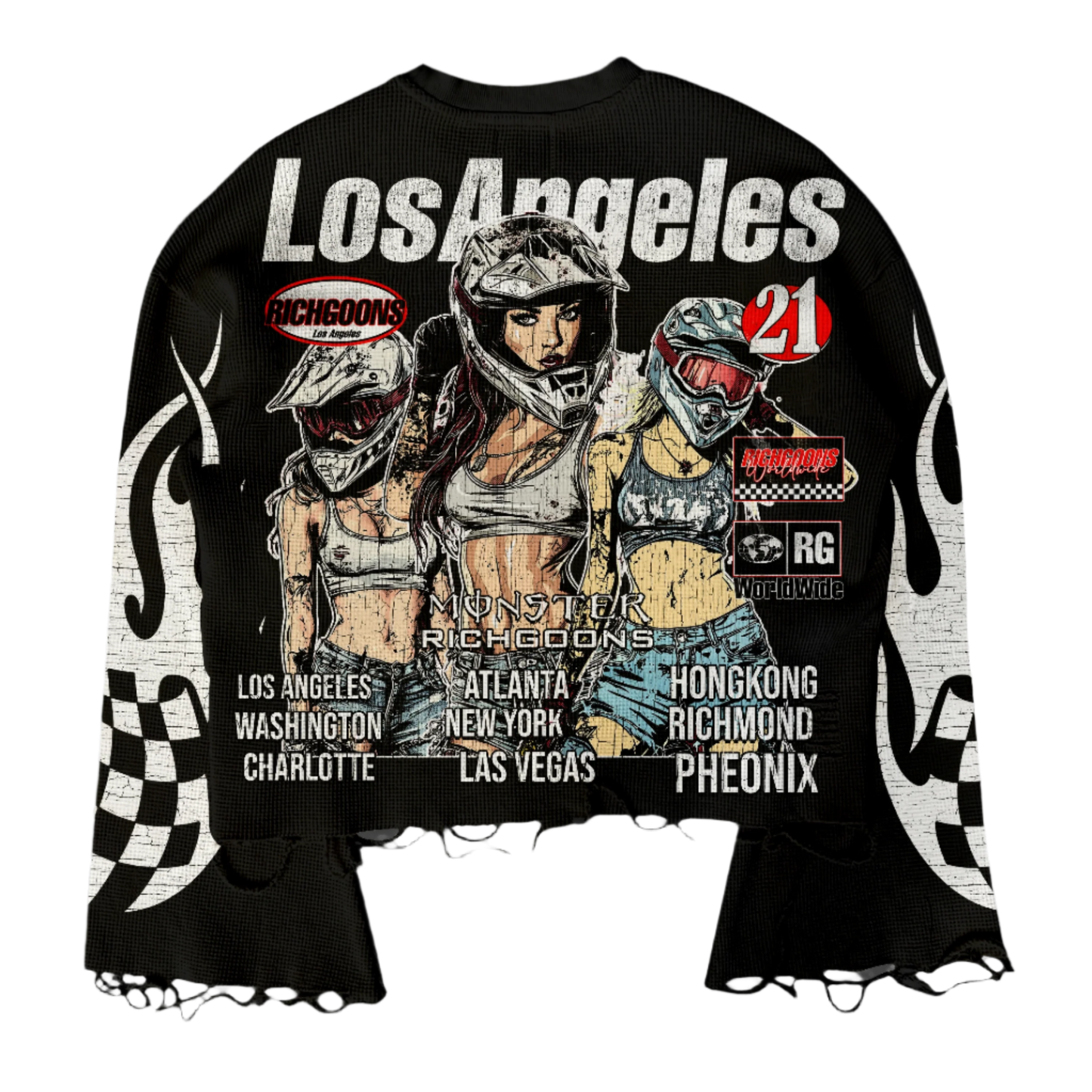 Long Sleeve Racer Tee