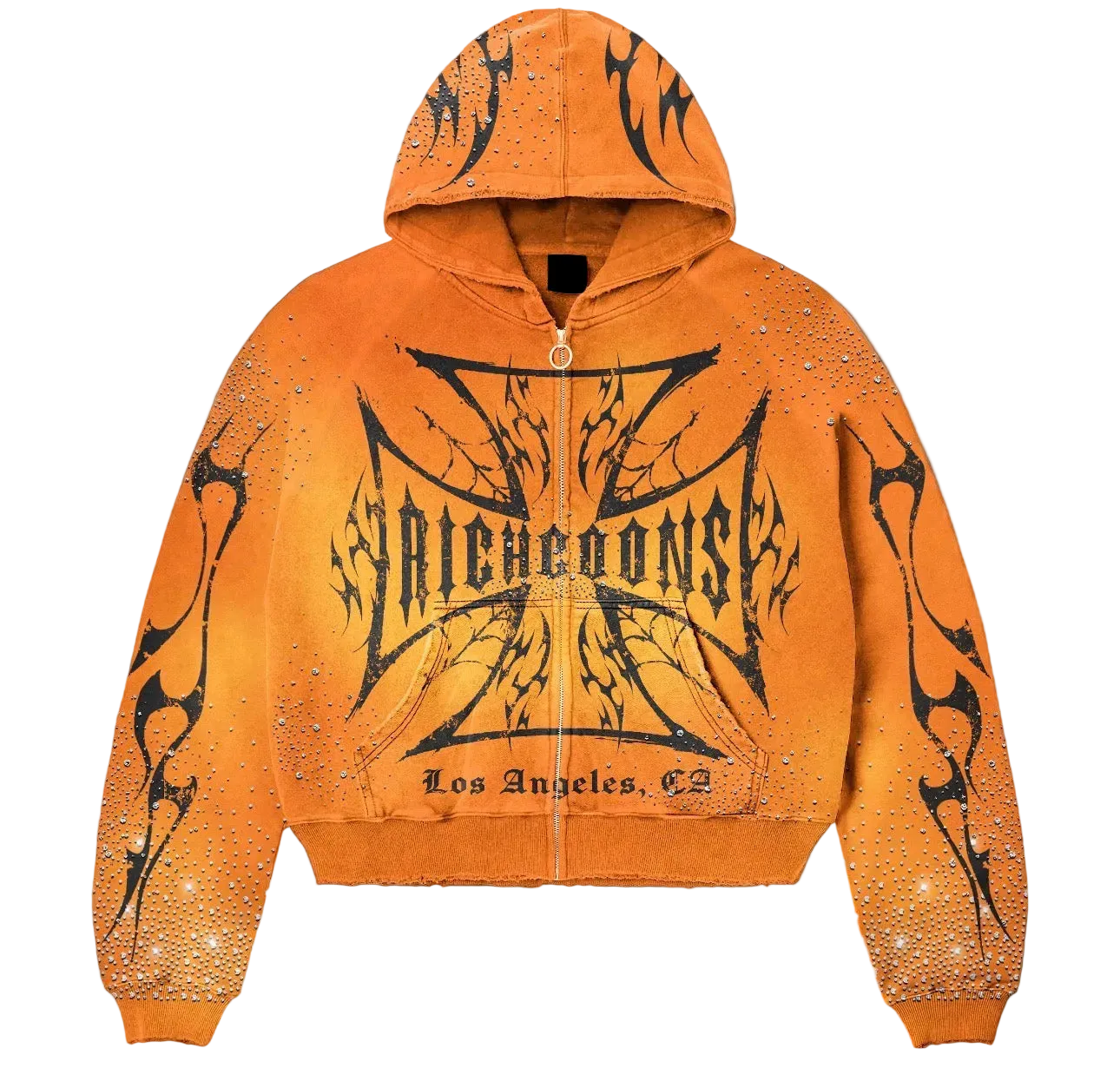 Rockstar RIch Hoodie Yellow/Ornge