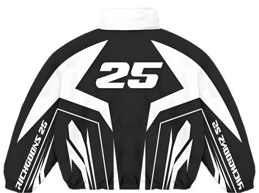 Black & White Racer Jacket