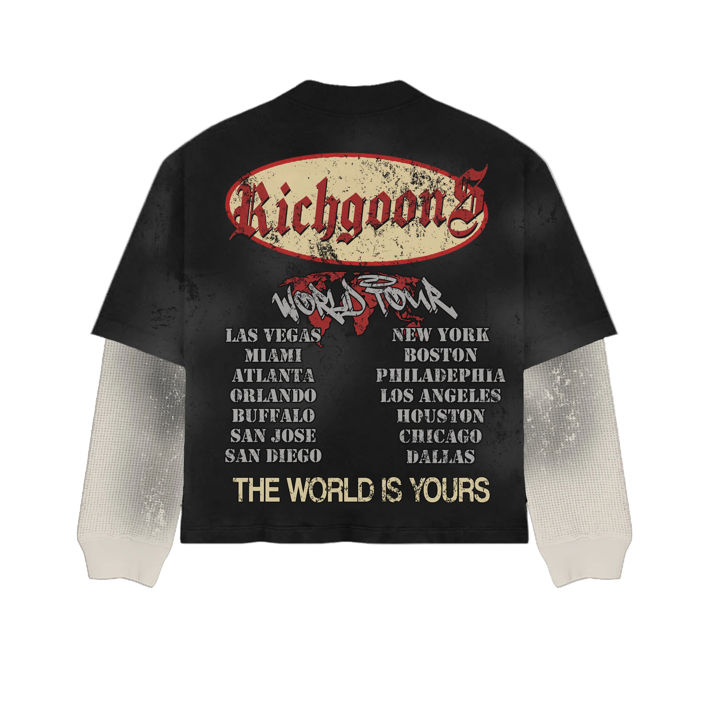 Rockstar Skull Long Sleeve