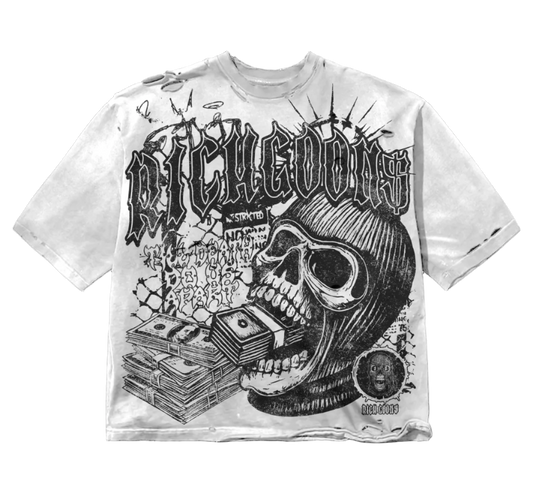 White Till Death Tee