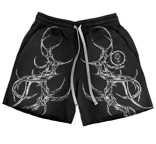 Black Till Death Shorts
