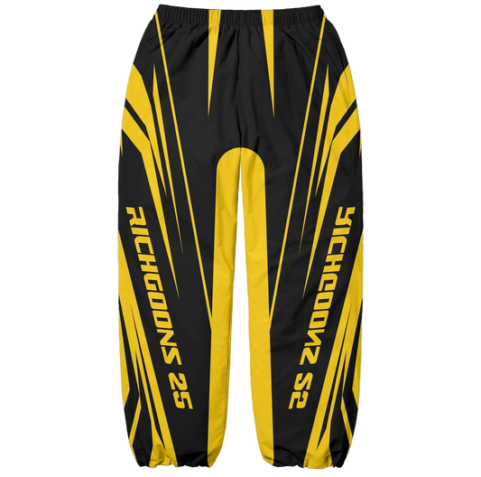 Yellow & Black Racer Pants